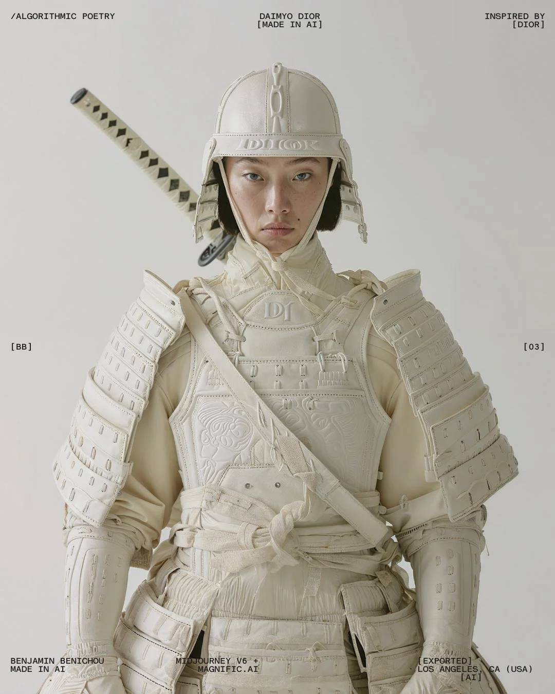 Samurai armor designed by luxury fashion brands │Yokogao Magazine